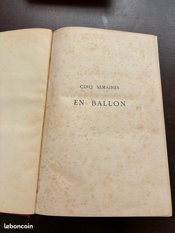 Jules Verne – Cinq semaines en ballon – Hetzel – vers 1909 (image 3)