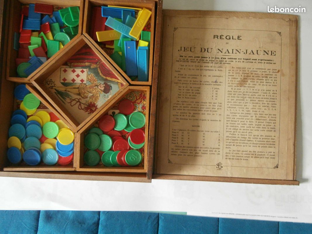 ANCIEN JEU DE Nain Jaune Complet EUR 19,00 - FR