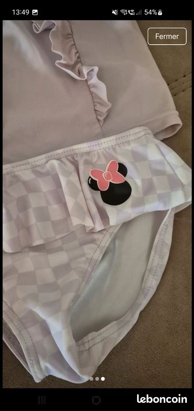 Maillot de bain 2 pièce disney (image 3)