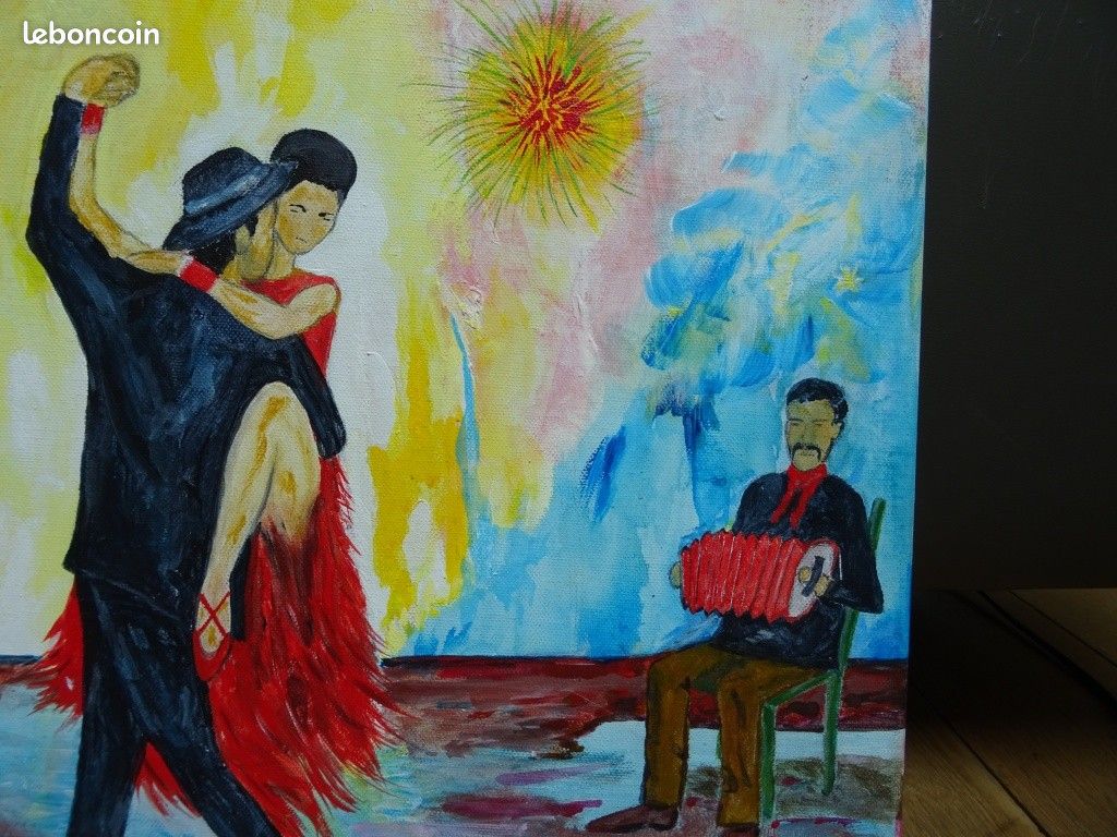 Tableau acrylique Tango (image 2)