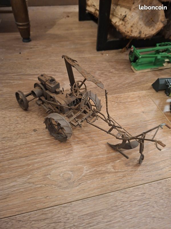 Fendt dieselross charue universal hobbies miniature agricole (image 2)