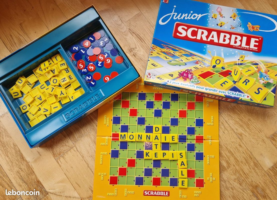 Lot Scrabble enfant (image 1)
