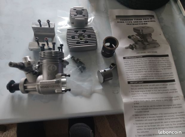Moteur RC Vintage Thunder Tiger PRO-61HL No.9696 - Neuf Sous Emballage - Pour Modélisme