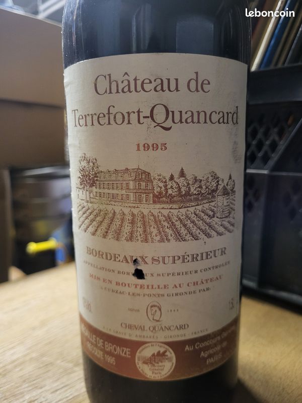 Bouteille de vins château de terrefort-Quancard (image 3)