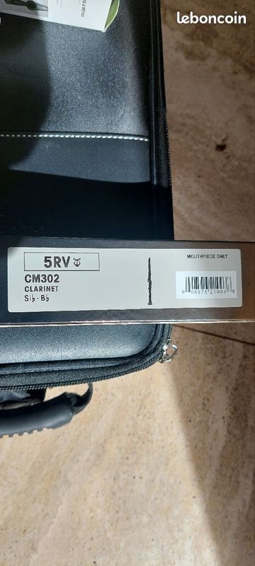 Bec Vandoren 5RV Pour Clarinette Sib - Qualité Française - Sans Ligature