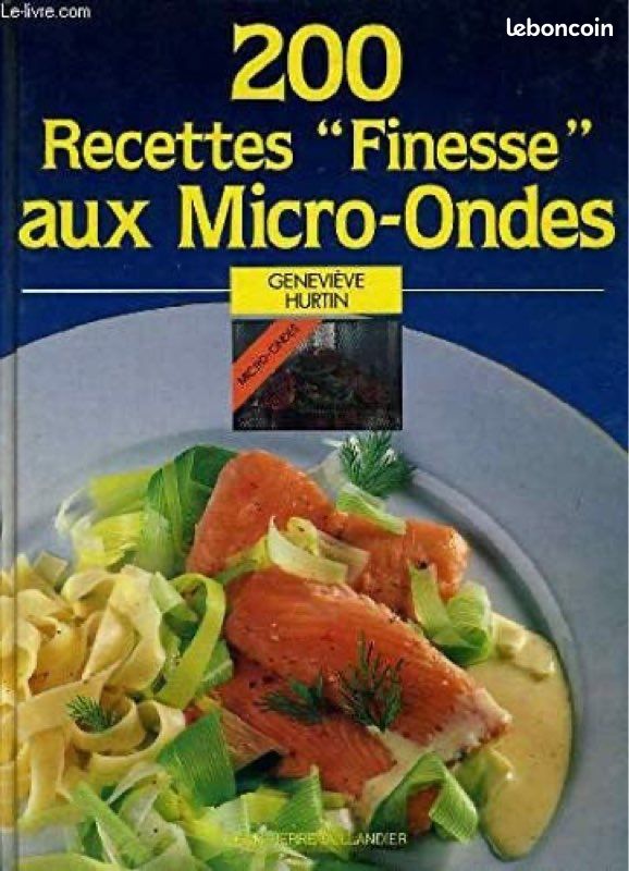 200 recettes finesse aux micro ondes (image 1)