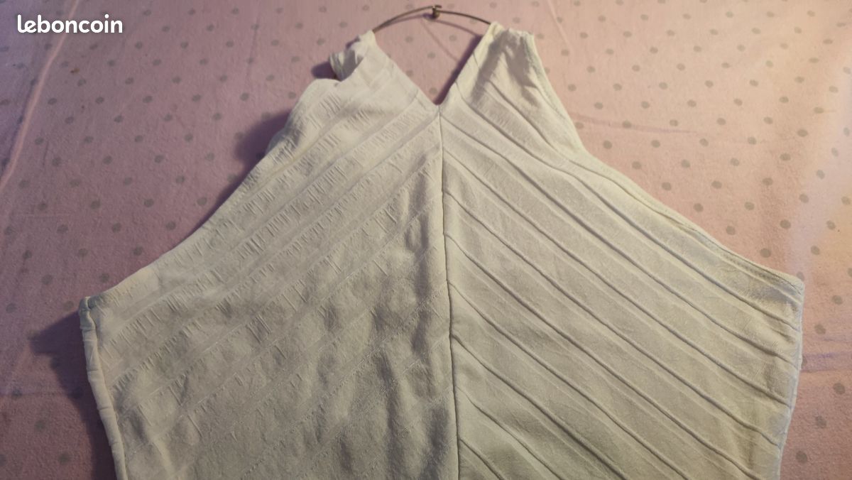 Body blanc T. 36/38 Marque Feel Good (image 5)