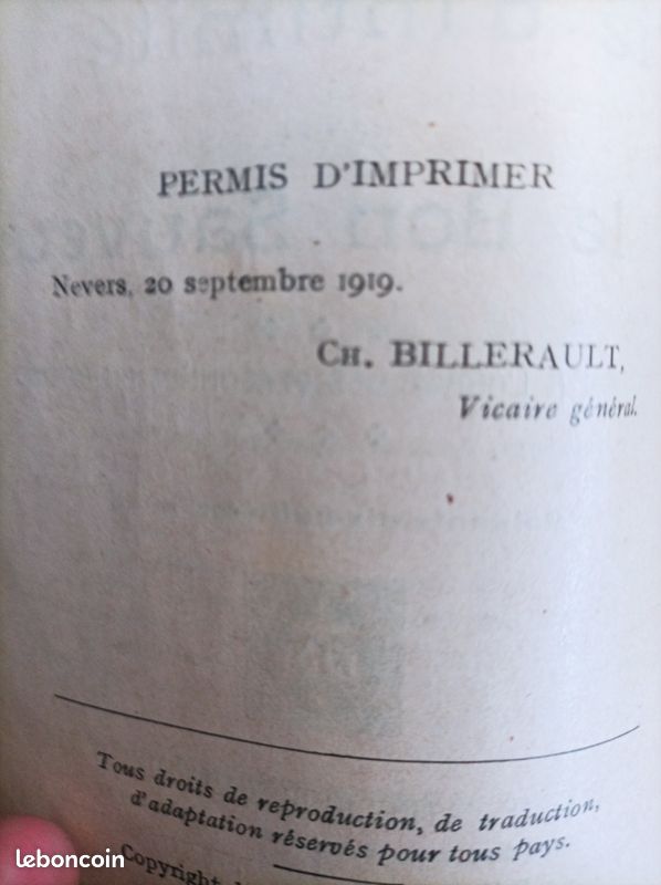 La vie d'intimité avec le Bon Sauveur - F Maucourant - Ch Billerault - 1920 (image 2)