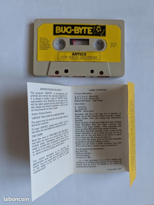 5 Cassettes Jeux ZX Spectrum - Gold Alchenist - Video System - État Correct