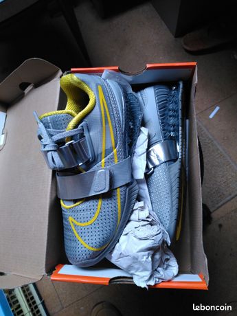 Chaussures d'haltérophilie Nike Romaleos 4 pointure 36,5 d'occasion