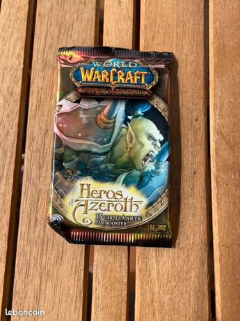 world of warcraft tcg heroes of azeroth booster box Booster WOW : Héros d'Azeroth