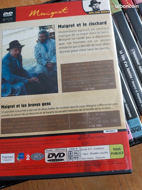 Coffret Maigret Jean Richard (image 7)