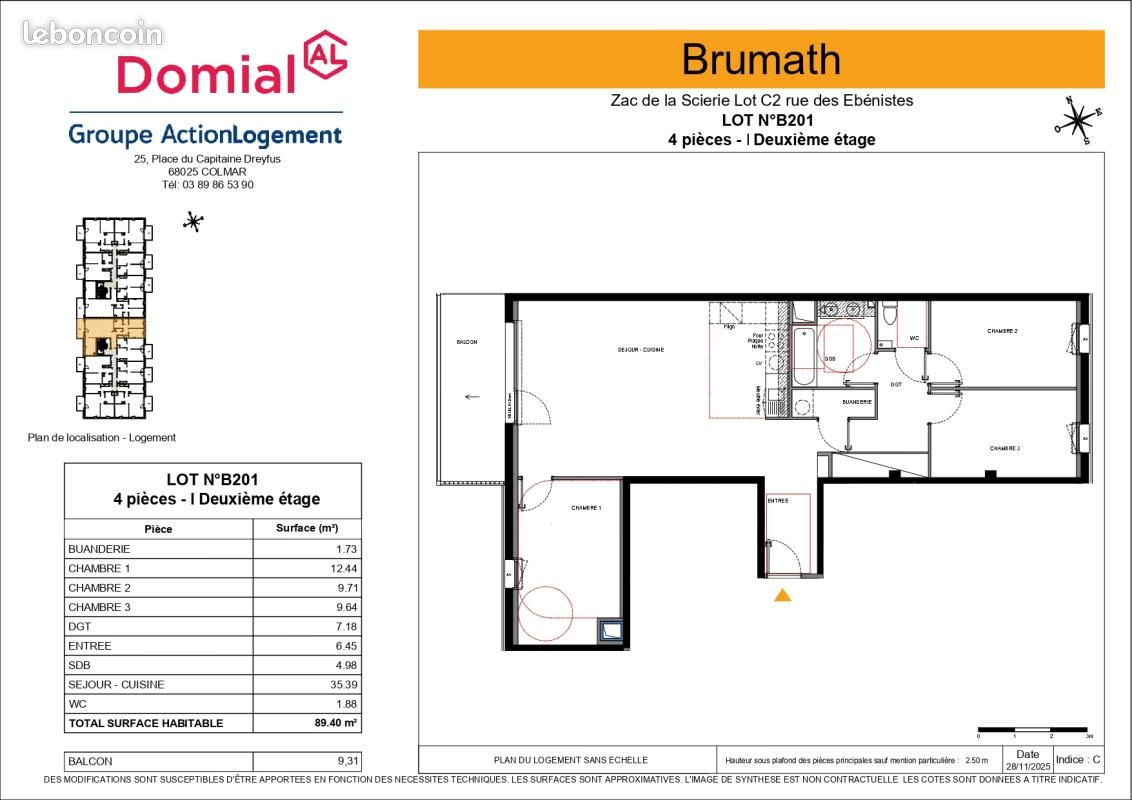 Appartement 4 pièces 89 m² (image 8)
