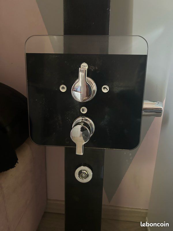Colonne de douche avec pommeaux (image 3)