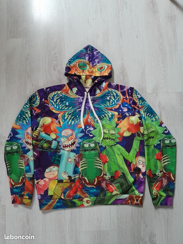 Sweat A Capuche Rick Et Morty Sweat à Capuche Rick Et Morty Vêtements
