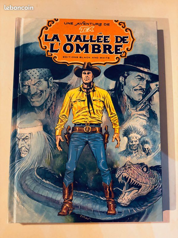 Une aventure de Tex la vallée de l’ombre black and white éditions BD fumetti EO Mauro (image 1)