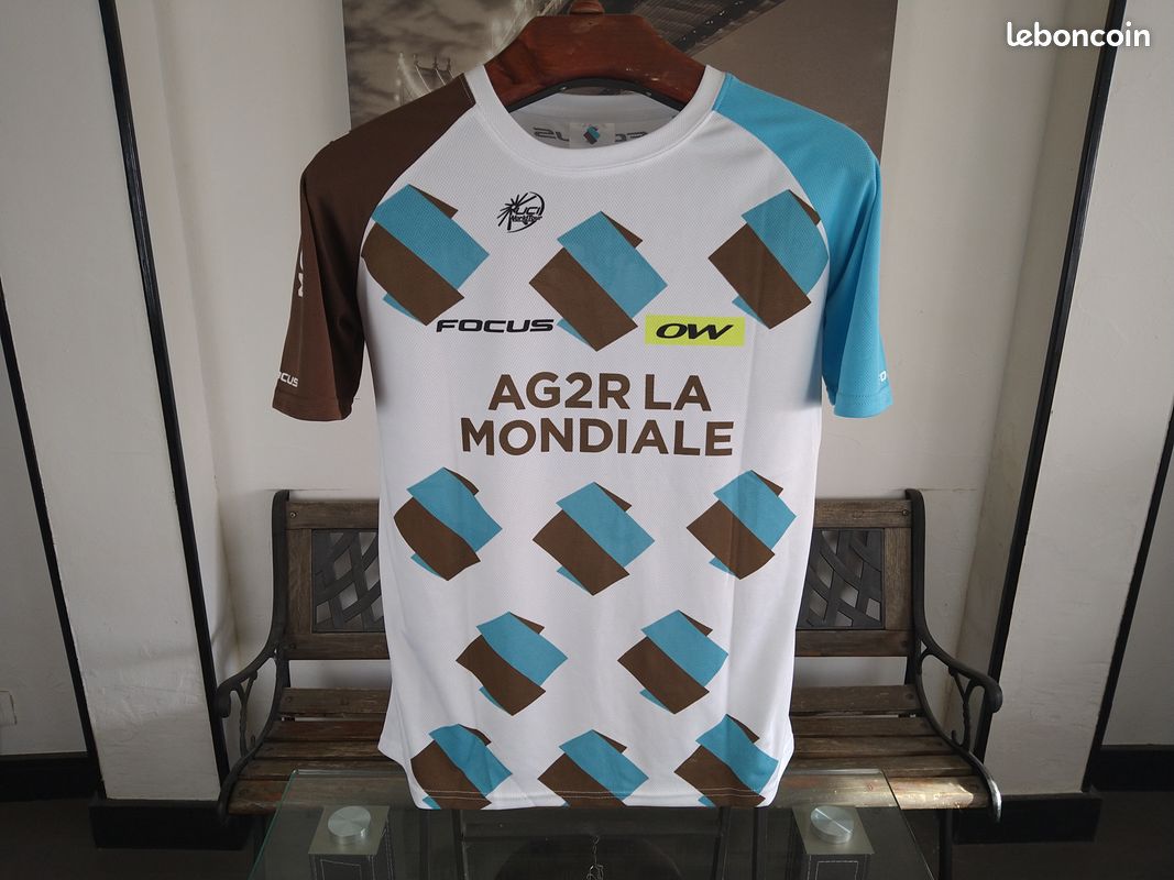 Maillot Decathlon-AG2R La Mondiale 2024 manga corta | Deporvillage