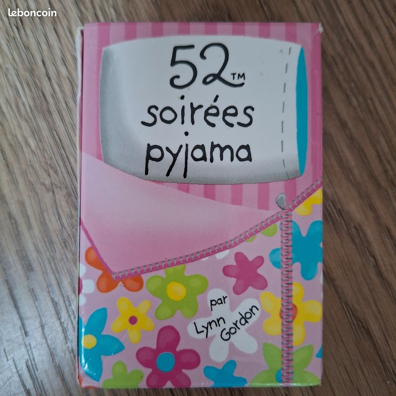 Jeu de cartes 52 soirées pyjama (image 1)
