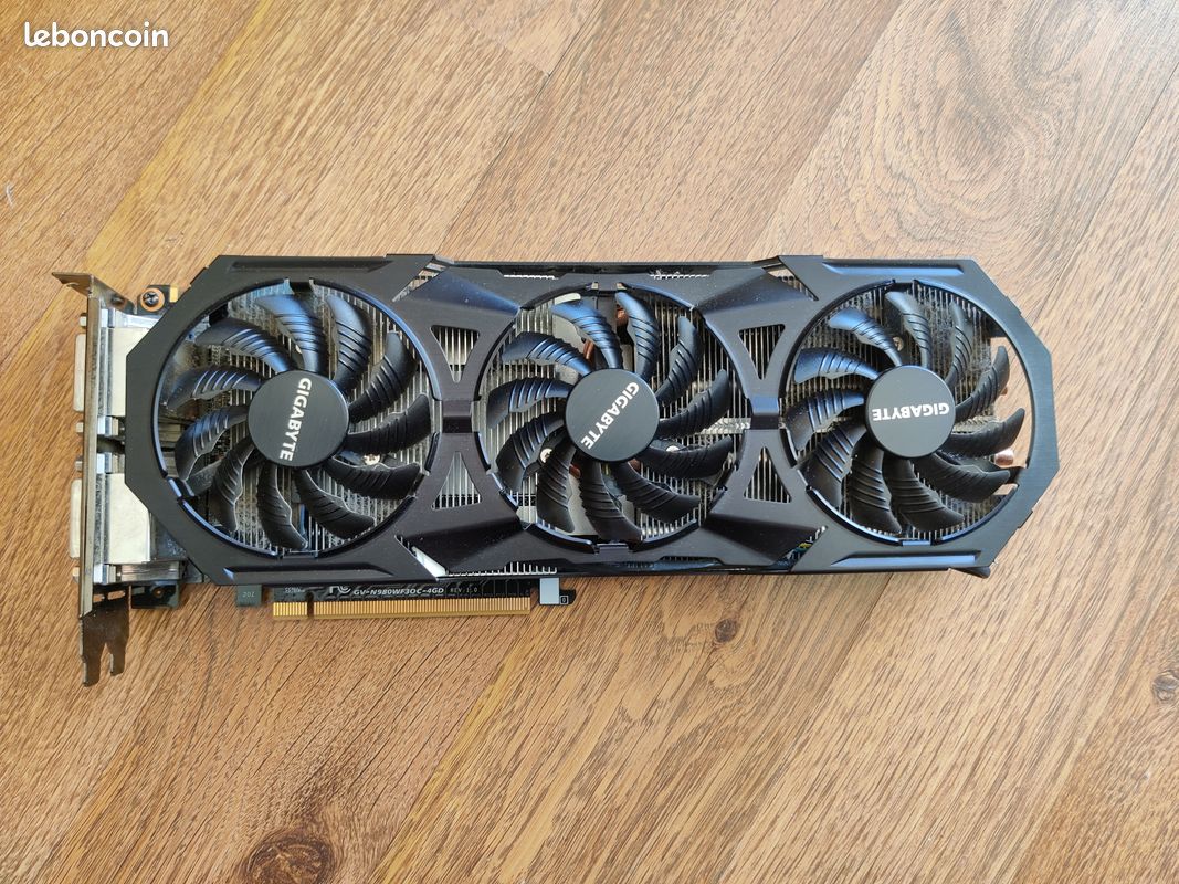 Graphics Card Gigabyte Windforce Gtx 980 Carte Graphique Gigabyte