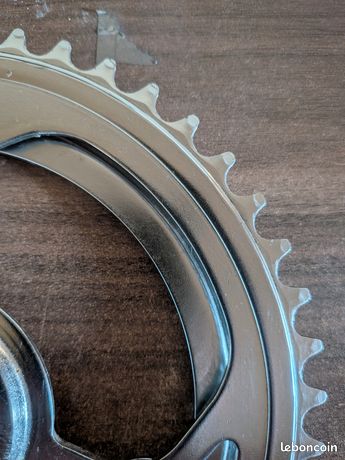 DOUBLE PÉDALIER 40/48 Velo Ancien a clavette Crankset Vintage Bike EUR 19,00 - FR