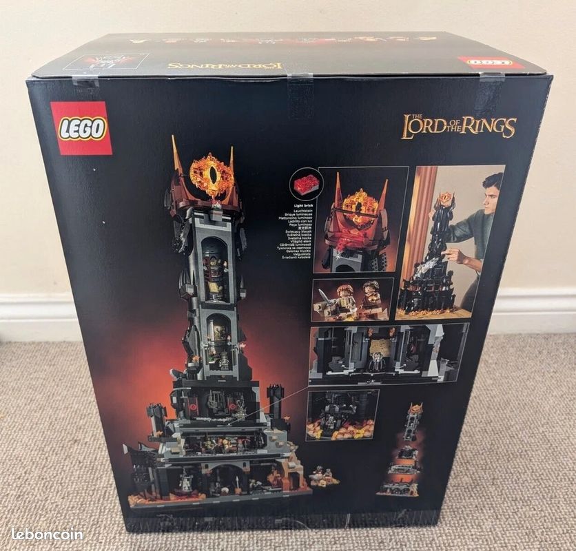 LEGO Icons Le Seigneur des Anneaux Barad-dûr (10333) (image 1)