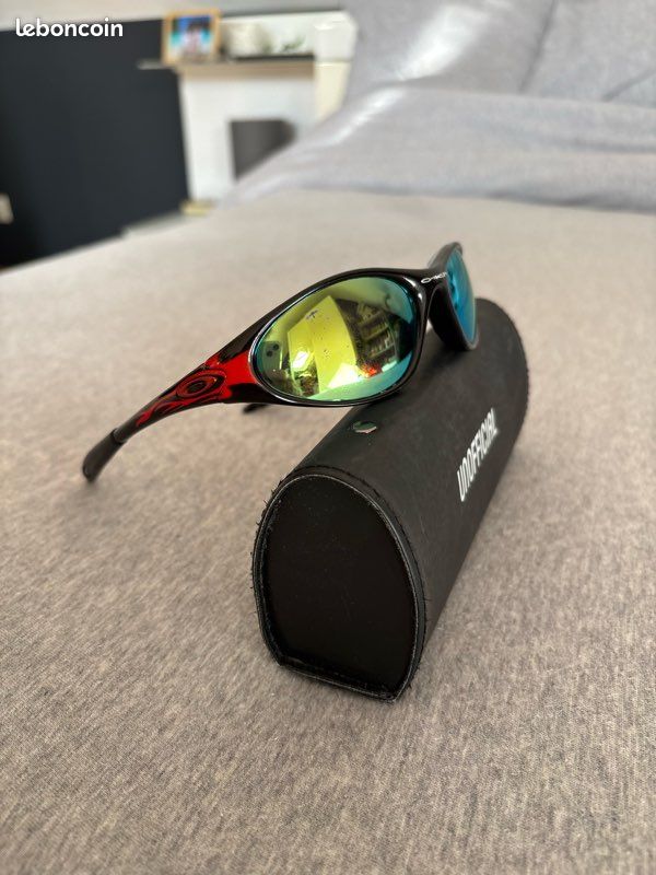 ChimFire-Lunettes de soleil flamme ondulées sans monture,lunettes de