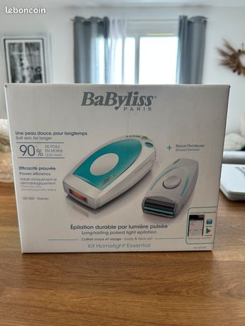 Babyliss épilateur lumière pulsée Électroménager