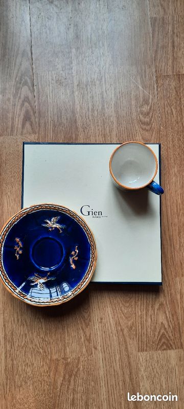 Tasse gien bleu renaissance (image 3)