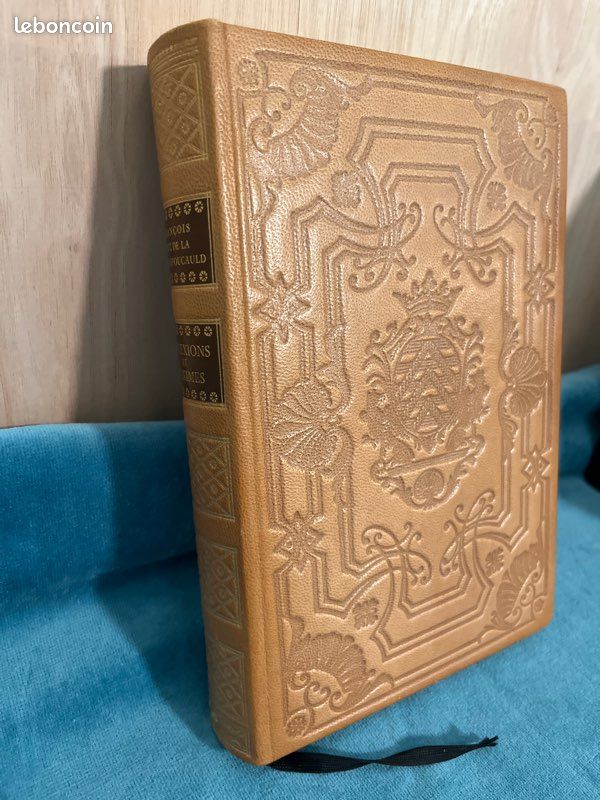 Livre Réflexions et Maximes Duc de La Rochefoucauld éditions Jean de Bonnot (image 2)