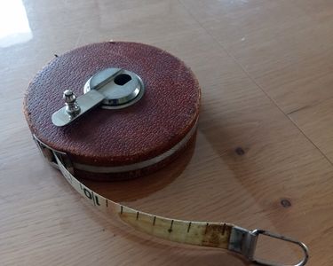Ancien double décamètre - Bricolage