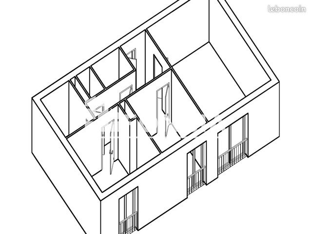 Appartement 2 pièces 52 m² · à Toulouse · 52 m² · 738 €