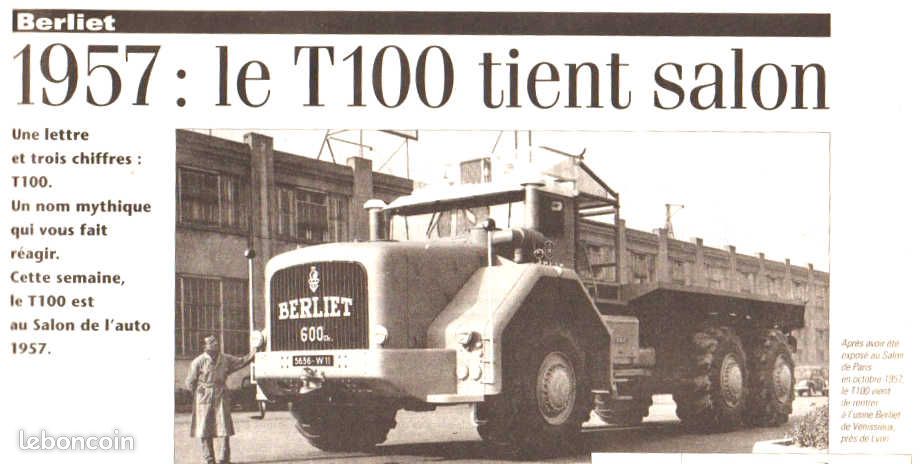 LVA 854 Peugeot 203 GF Igor Troubetzkoy BERLIET T 100 de 1957 (image 2)