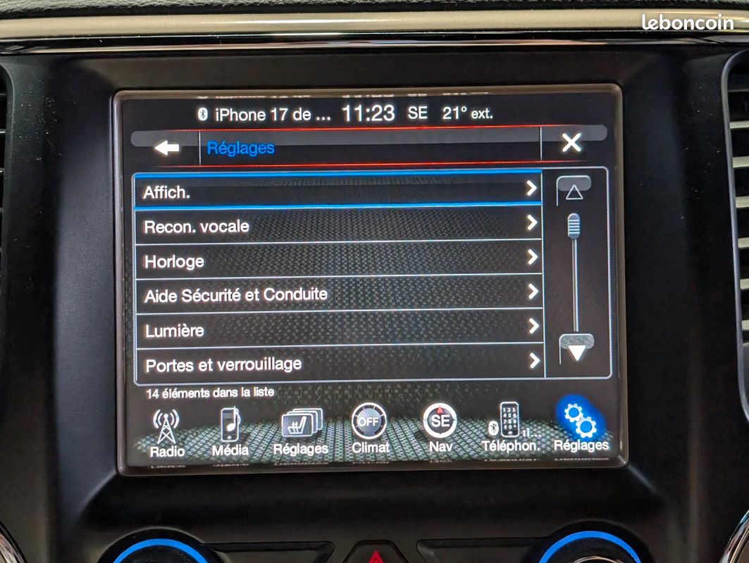 Jeep GRAND CHEROKEE 3.0 CRD 250CH Limited / CAMERA DE RECUL / CUIR / SIEGES ELECTRIQUES A MEMOIRES (image 37)