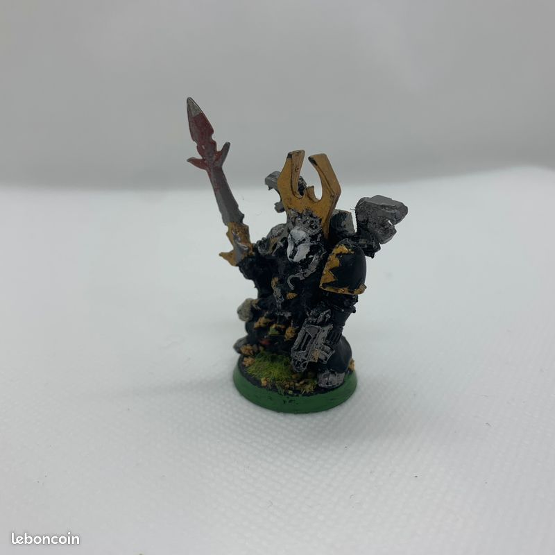 Warhammer 40K Sorcier du Chaos (vintage métal) (image 3)