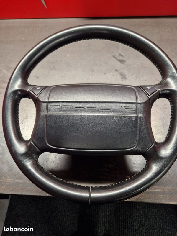 Volant Sport Et Hub Pour Porsche 964 - D'occasion, En Bon état Et Fonctionnel
