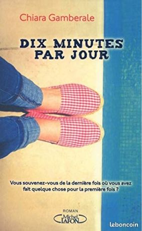 Livre Dis minutes par jour de Chiara Gamberale Livres