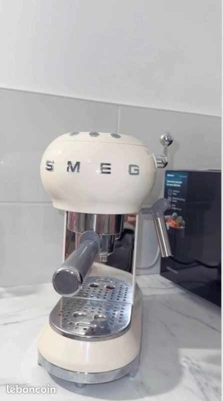 Cafetière SMEG Kit complet petit déjeuner Blanc Pas Cher