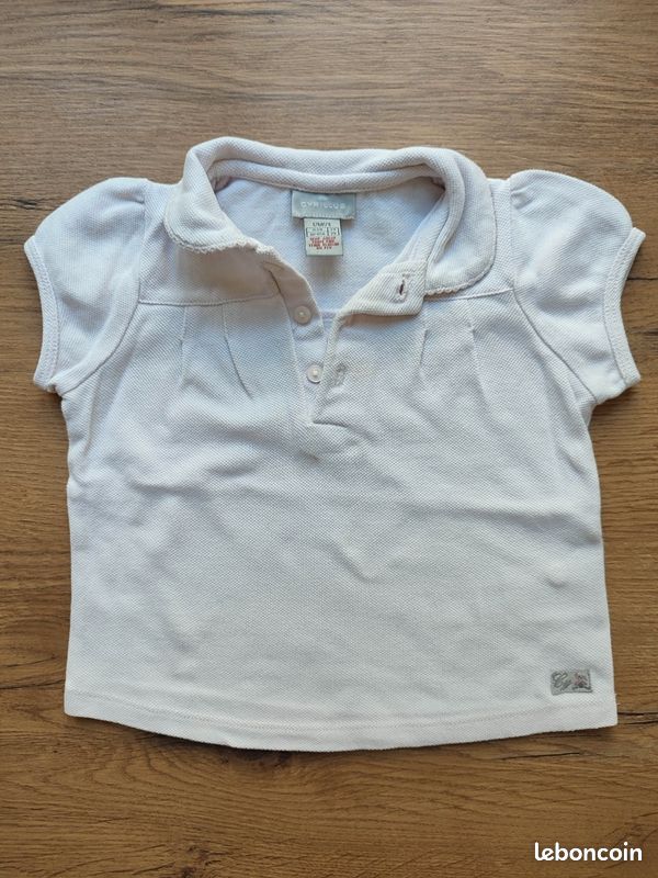 Lot vêtements été bébé fille 12 mois (Petit Bateau, Sergent Major, Absorba, Cyrillus, Du Pareil Au Même....) (image 12)