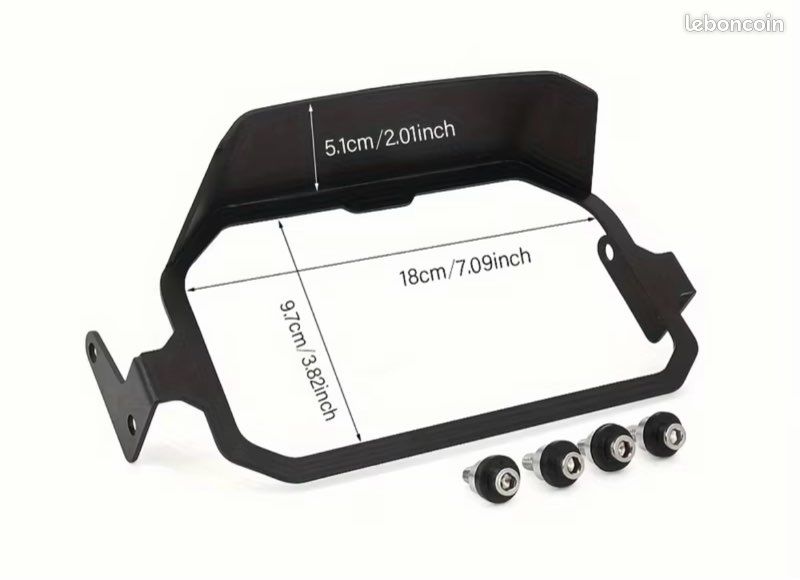 Protection antivol écran TFT BMW GS/GSA 1200 1250 – NEUF (image 1)