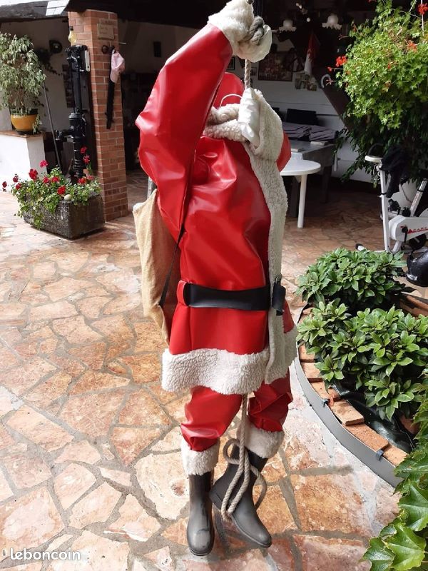 Père Noël de 1m45 pour façade maison (image 2)