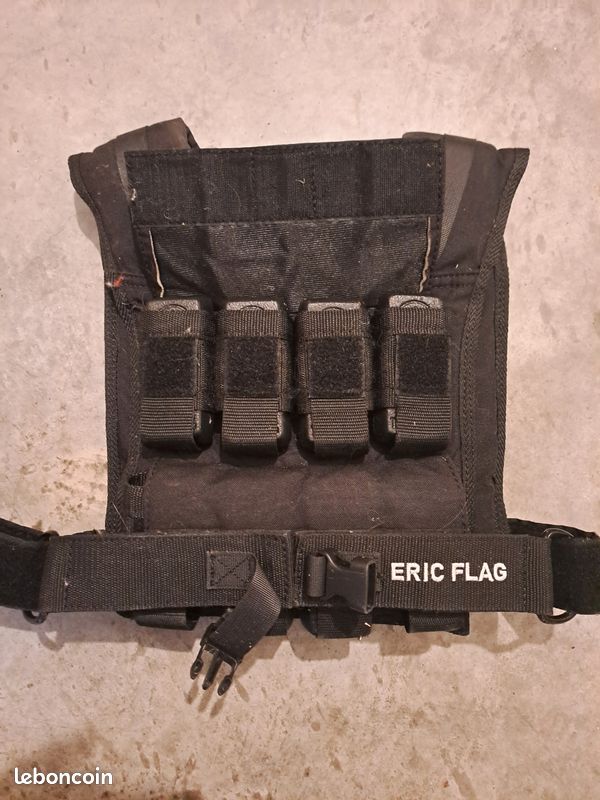 Test du gilet lesté ajustable 10 kg Eric Flag