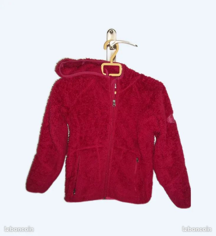 Veste - Blouson rose fuchsia - 10 ans Mc Kinley (image 2)