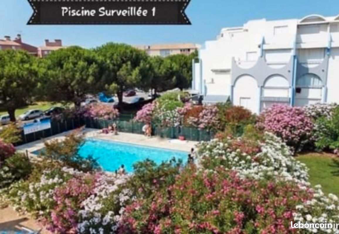 Appartement t2 refait à neuf 2 piscines, 300 m du seaquarium (image 1)