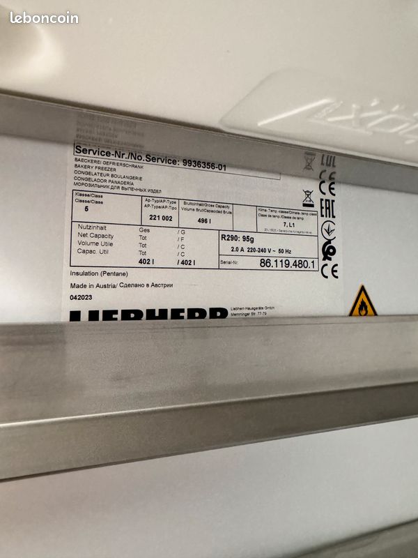 Congélateur pro Liebherr (image 4)
