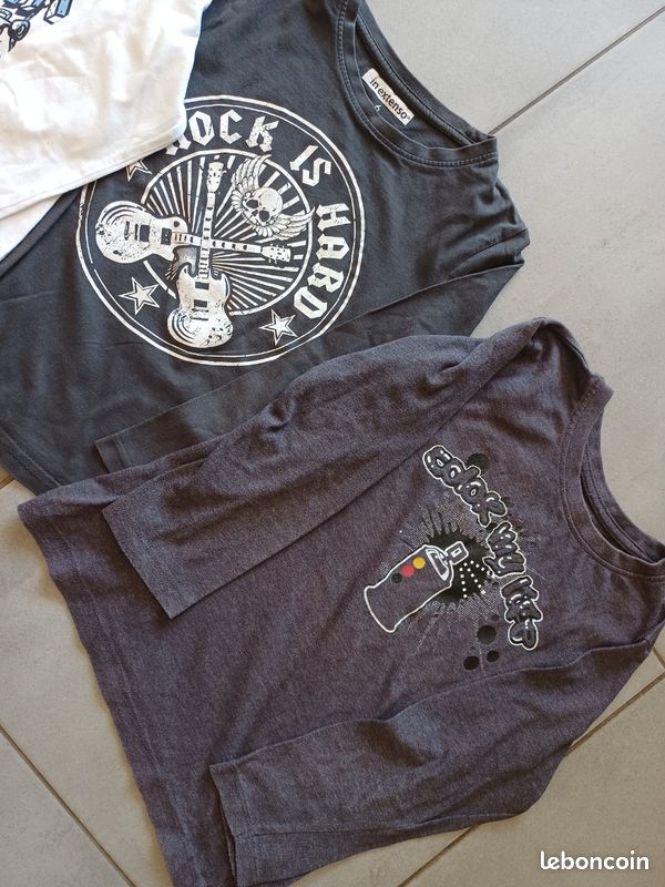Lot de 3 tee-shirts 5/6ans (image 3)