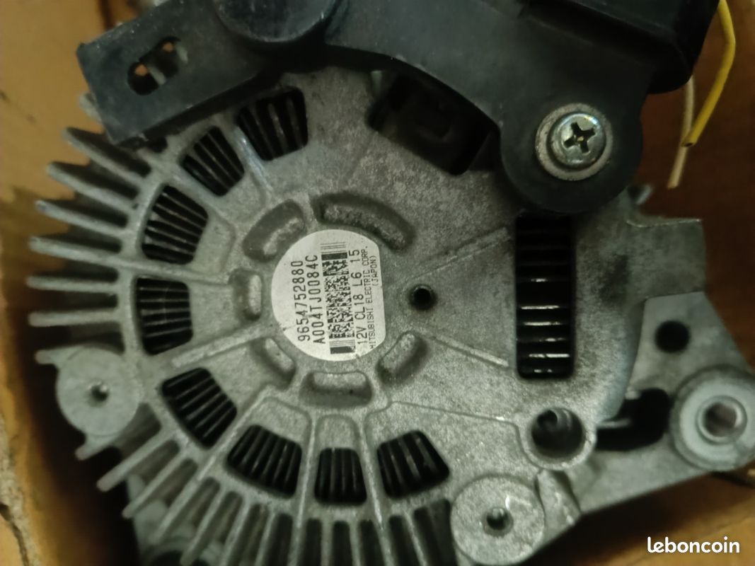 Alternateur psa scudo 9654752880 180 A PEUGEOT (image 1)