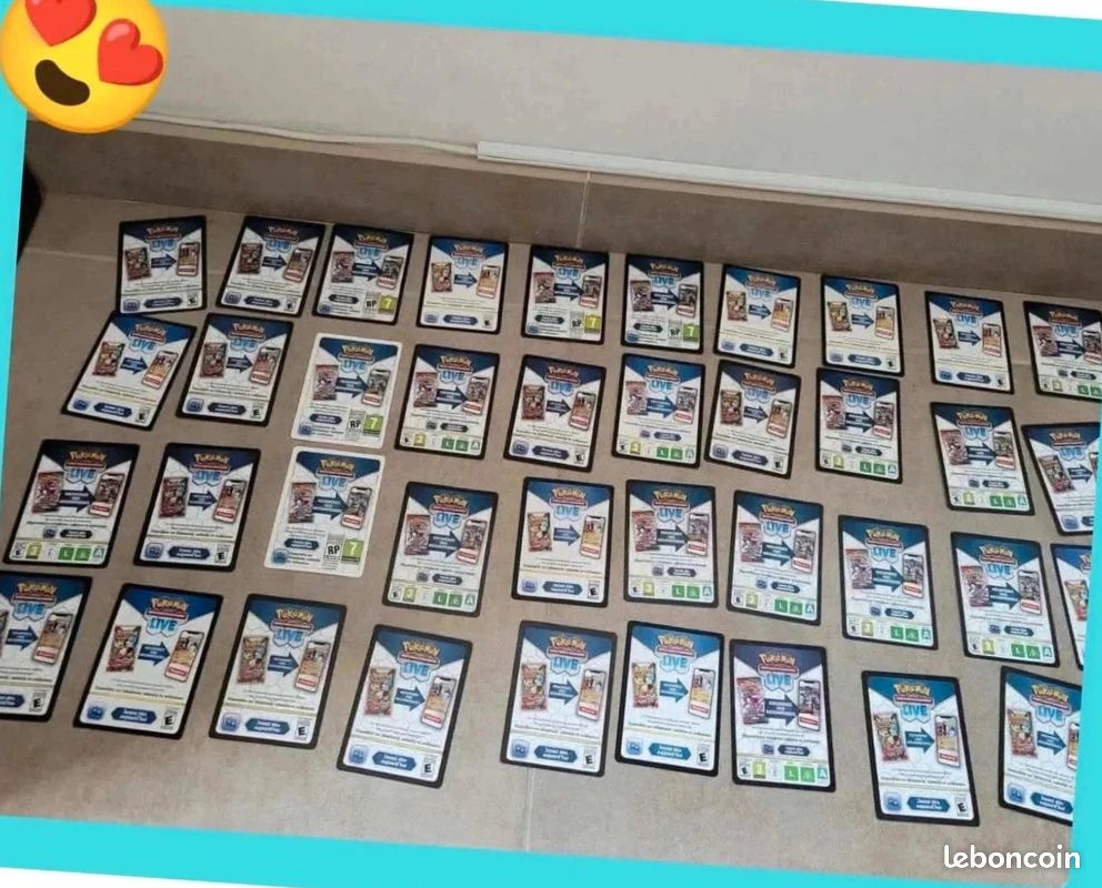Lot de carte à collectionner pokemon avec code (image 2)