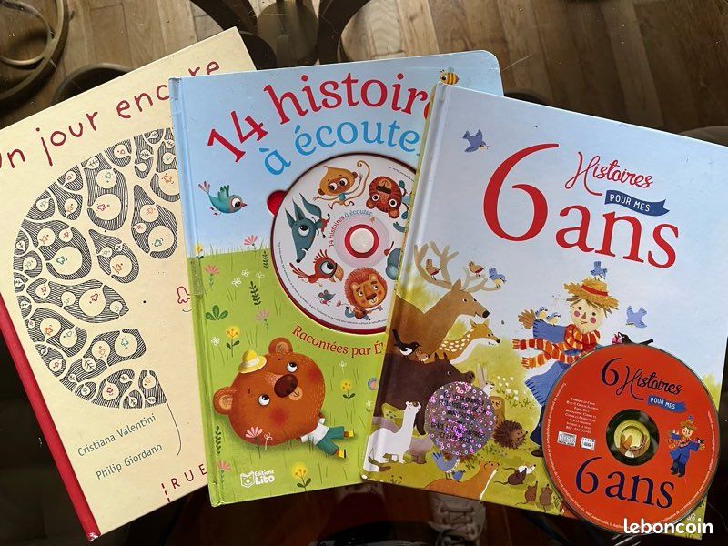 3 livres pour enfants avec CD (image 1)