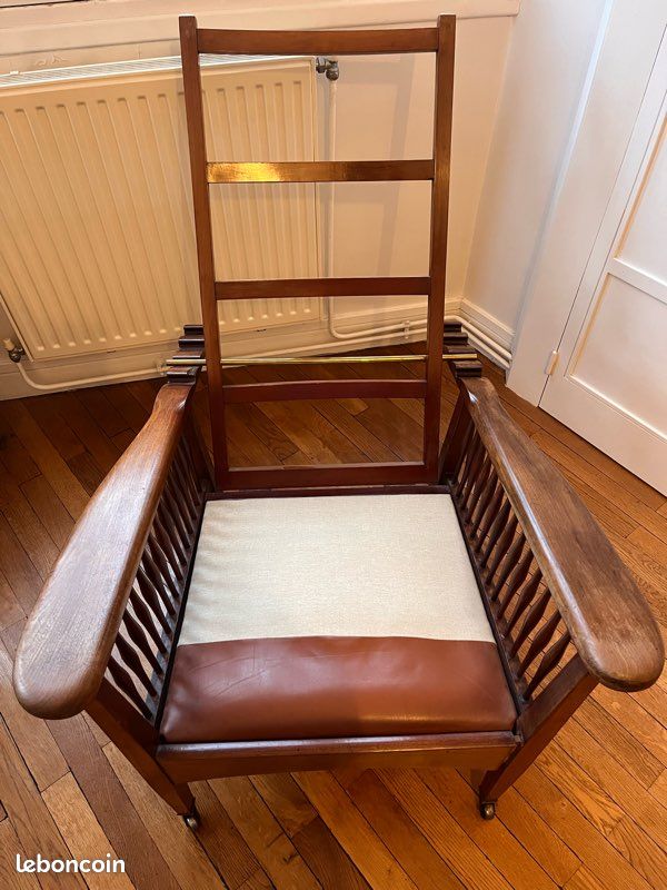 Fauteuil William Morris Arts and Craft (image 4)