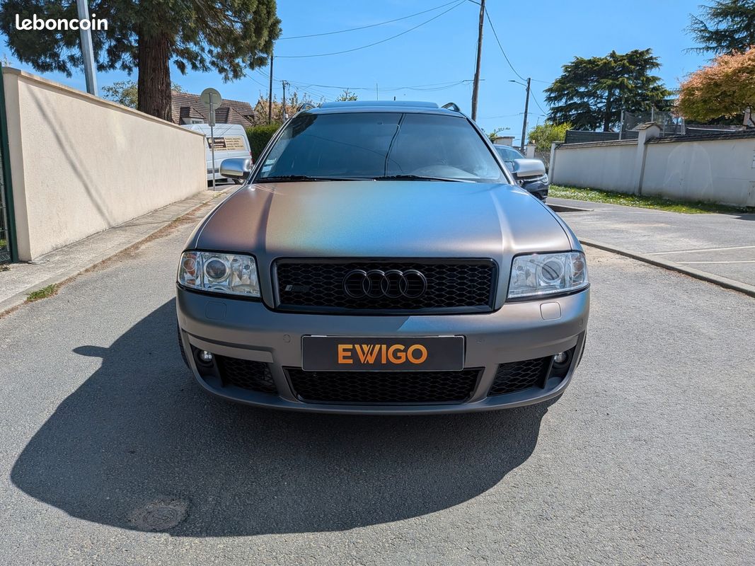 Audi rs6 avant 4.2 450 ch quattro bva pneu plaquettes et disques neufs distrib ok rien a prevoir garantie (image 20)